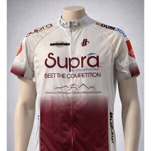 Hincapie Cycling Jersey Mens Small Supra Full Zip 3 Pocket Road Bike
